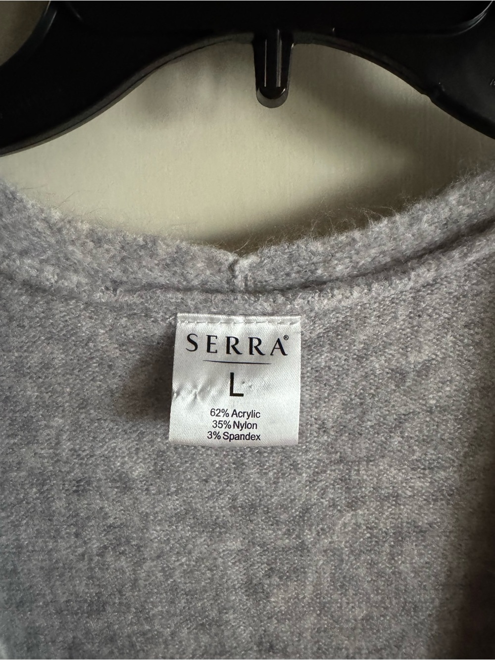 Serra Heather Gray Crewneck Sweater
